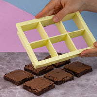 Thumbnail for Cortador Brownie Quadrado 7x7cm BlueStar por Ana Brownie