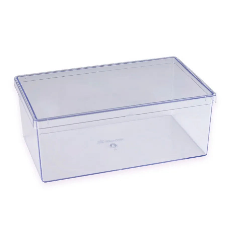 Cake Box Retangular Cristal Com Tampa - BLUESTAR