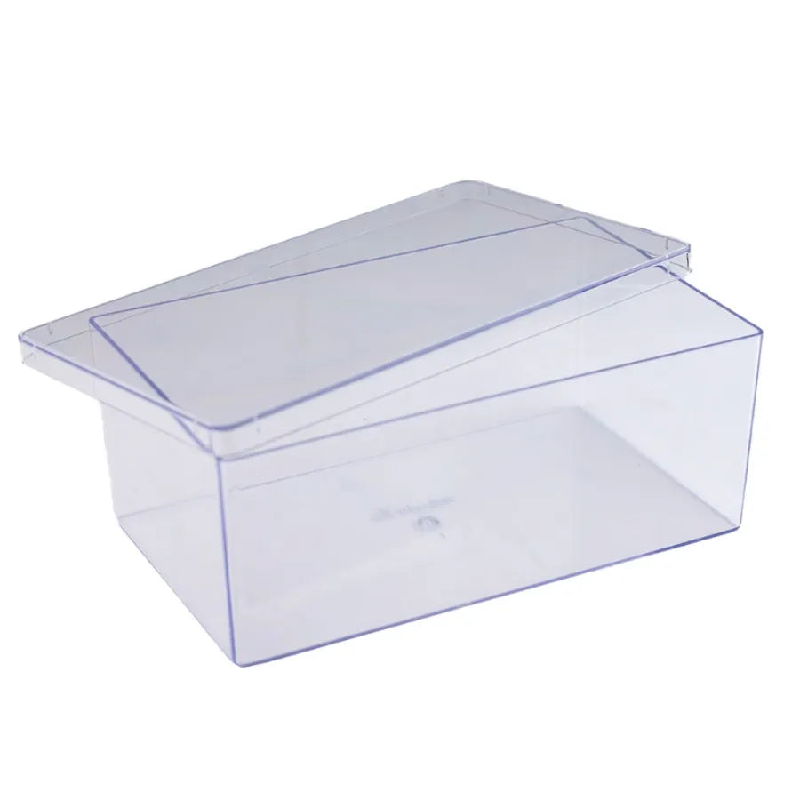 Cake Box Retangular Cristal Com Tampa - BLUESTAR