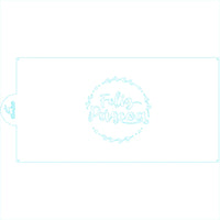 Thumbnail for Stencil Feliz Páscoa Ramos - Bluestar