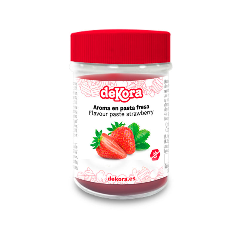 Aroma em Pasta Morango 60Ml - Dekora