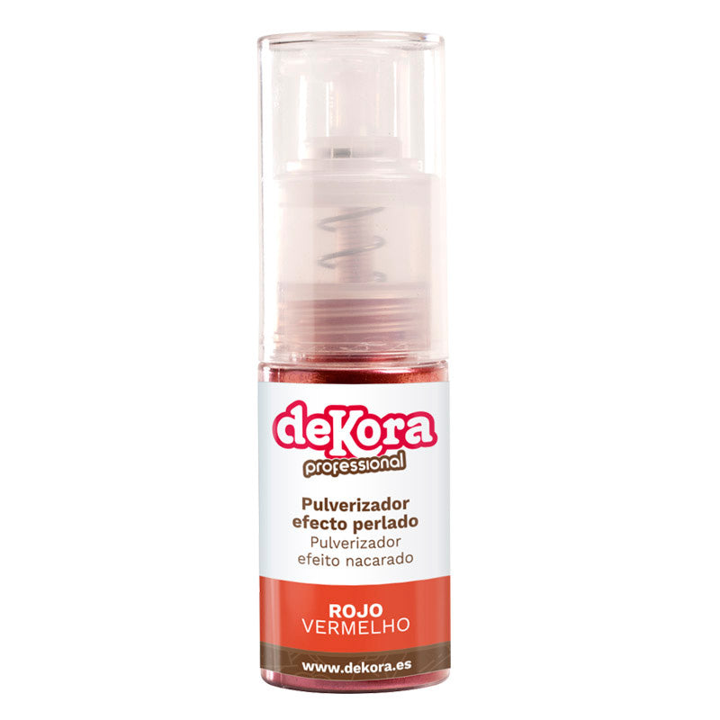 Corante em po com Pulverizador 10g - Vermelho