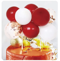 Thumbnail for Kit Mini Balão Vermelho para Bolo - 10pcs