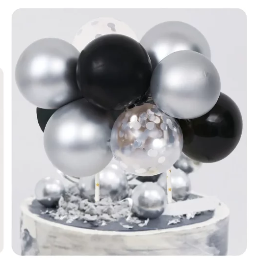 Kit Mini Balão para Bolo - 10pcs