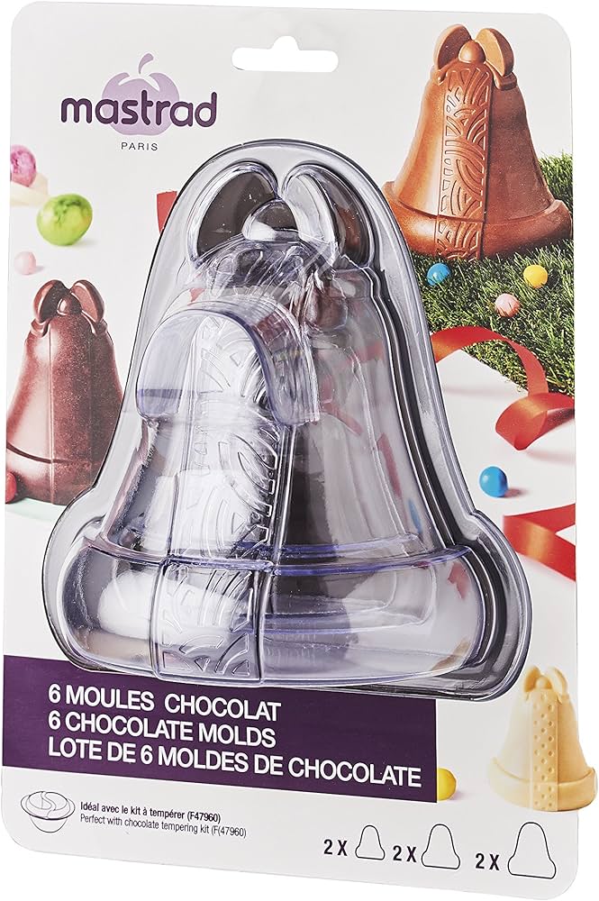 Forma de Chocolate para Sinos de Natal