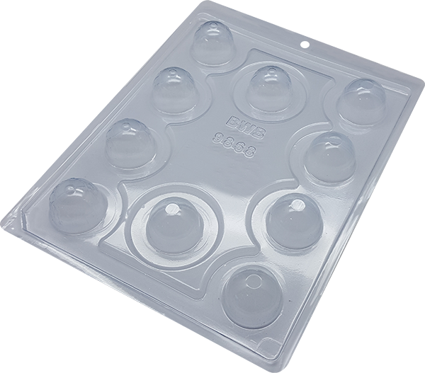 Forma de Chocolate Especial 3 Partes - Globo Ocular - BWB9868