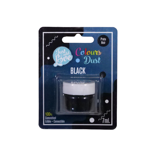 Colours Dust Preto 7g - JustAddLove