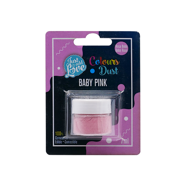 Corante Em Pó Rosa Bebé 7g - JustAddLove