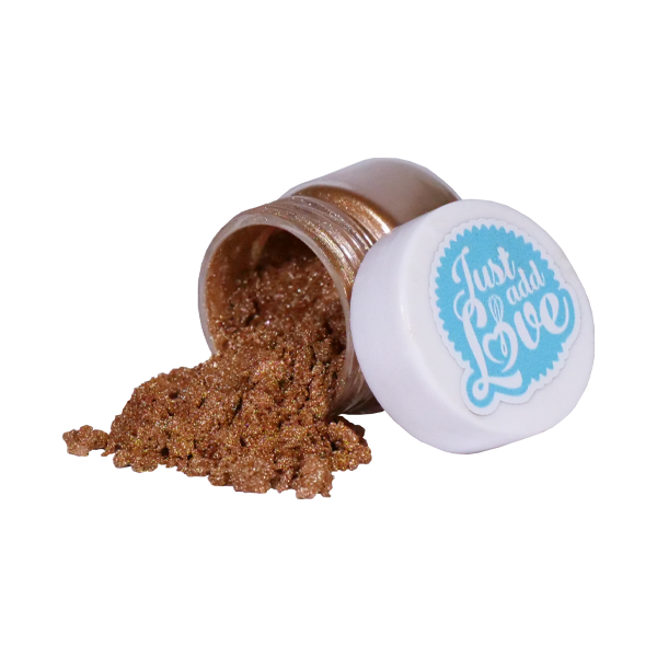 Corante Em Pó Metálico Bronze 7g - JustAddLove