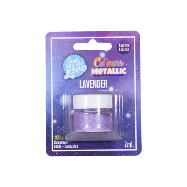 Corante Em Pó Metálico Lavanda 7g - JustAddLove