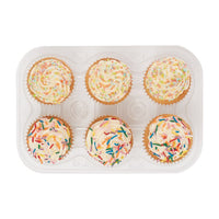 Thumbnail for Caixa Cupcake Box 6 Cupcakes Plastico - PME
