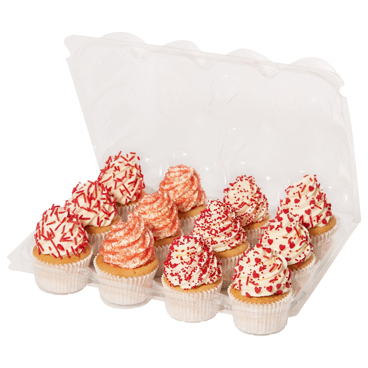 Caixa Cupcake Box 12 Cupcakes Plastico - PME