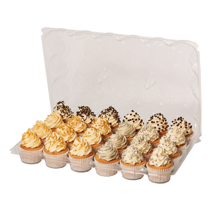Caixa Cupcake Box 24 Cupcakes Plastico - PME