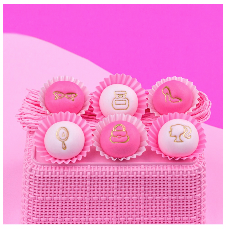 Kit Carimbos Femininos (2cm) - Rosa