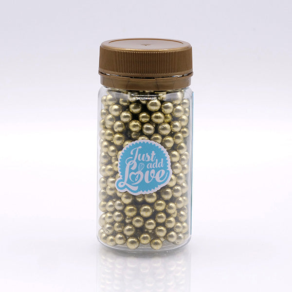 Pérolas Metalizadas Ouro - 75g
