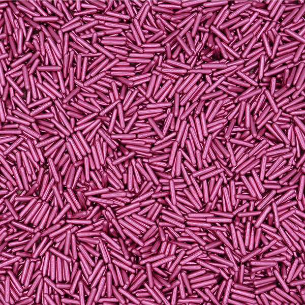 Bastonetes Metalizados Rosa - 65 gr