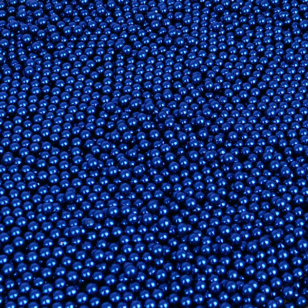 Pérolas Metalizadas Azul 7mm - 65g