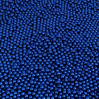 Thumbnail for Pérolas Metalizadas Azul 7mm - 65g