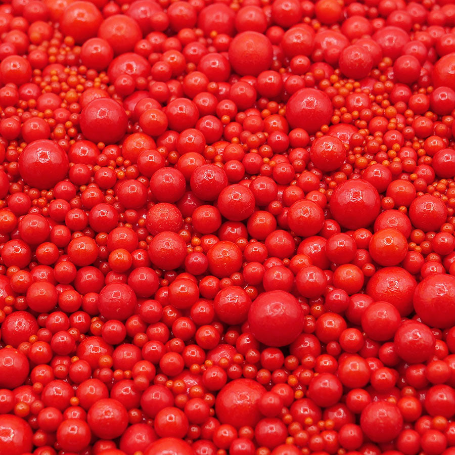 Mix Pérolas Vermelhas - 80gr