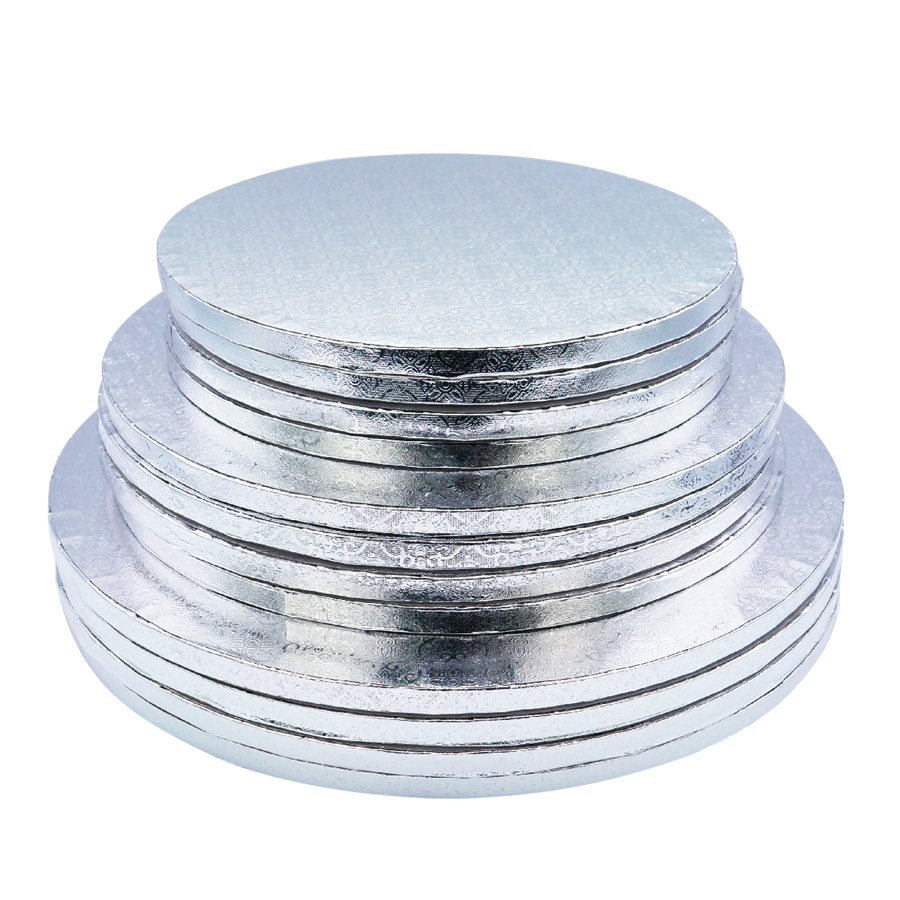 Base Alta Redonda Ø35cm Prata - PME