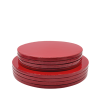 Thumbnail for Base Alta Redonda Ø30cm- Vermelho