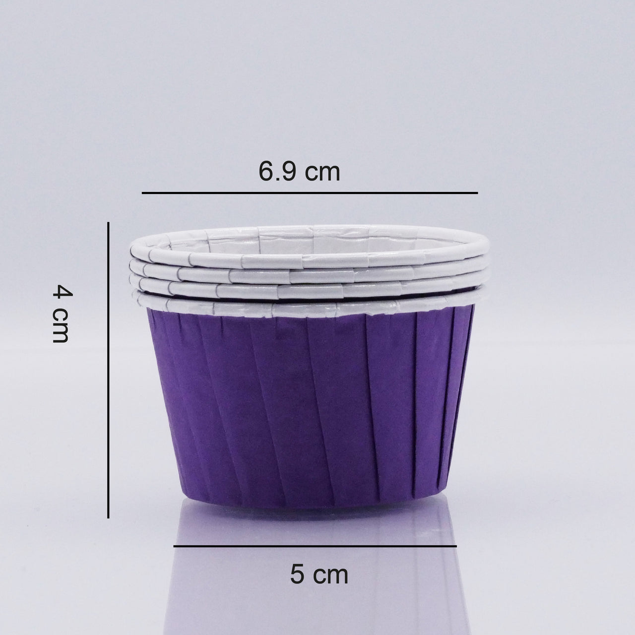 Cápsula Cupcake Violeta - JustAddLove