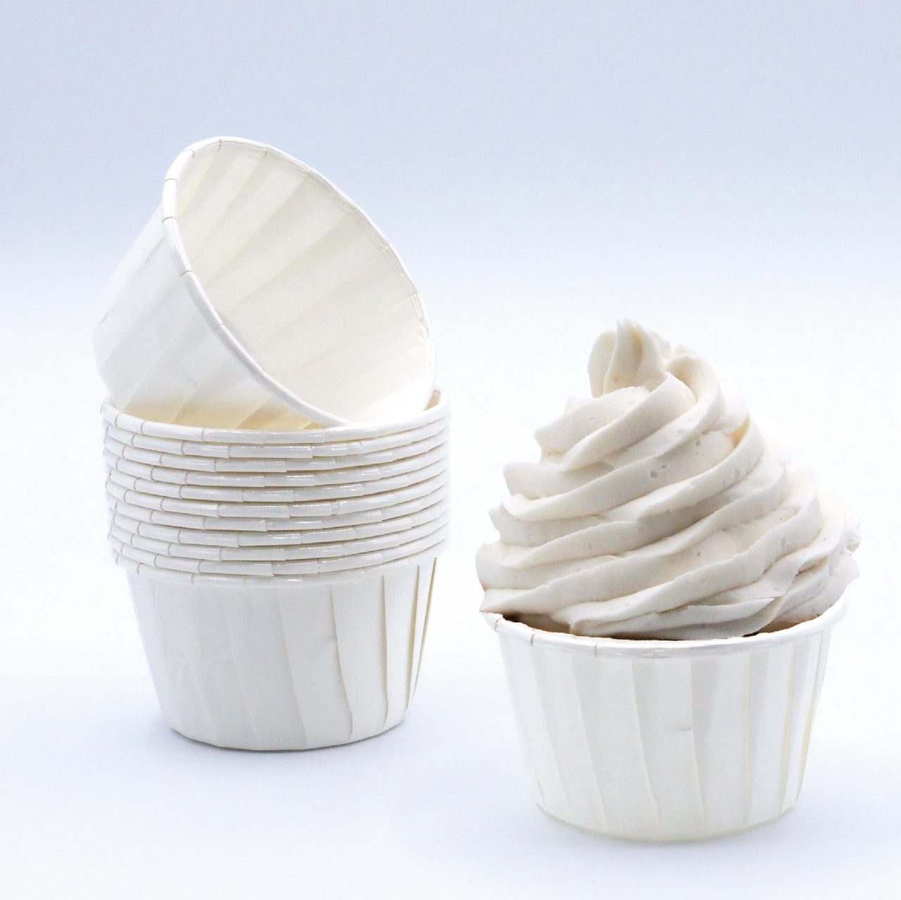 Cápsula Cupcake Branca - JustAddLove