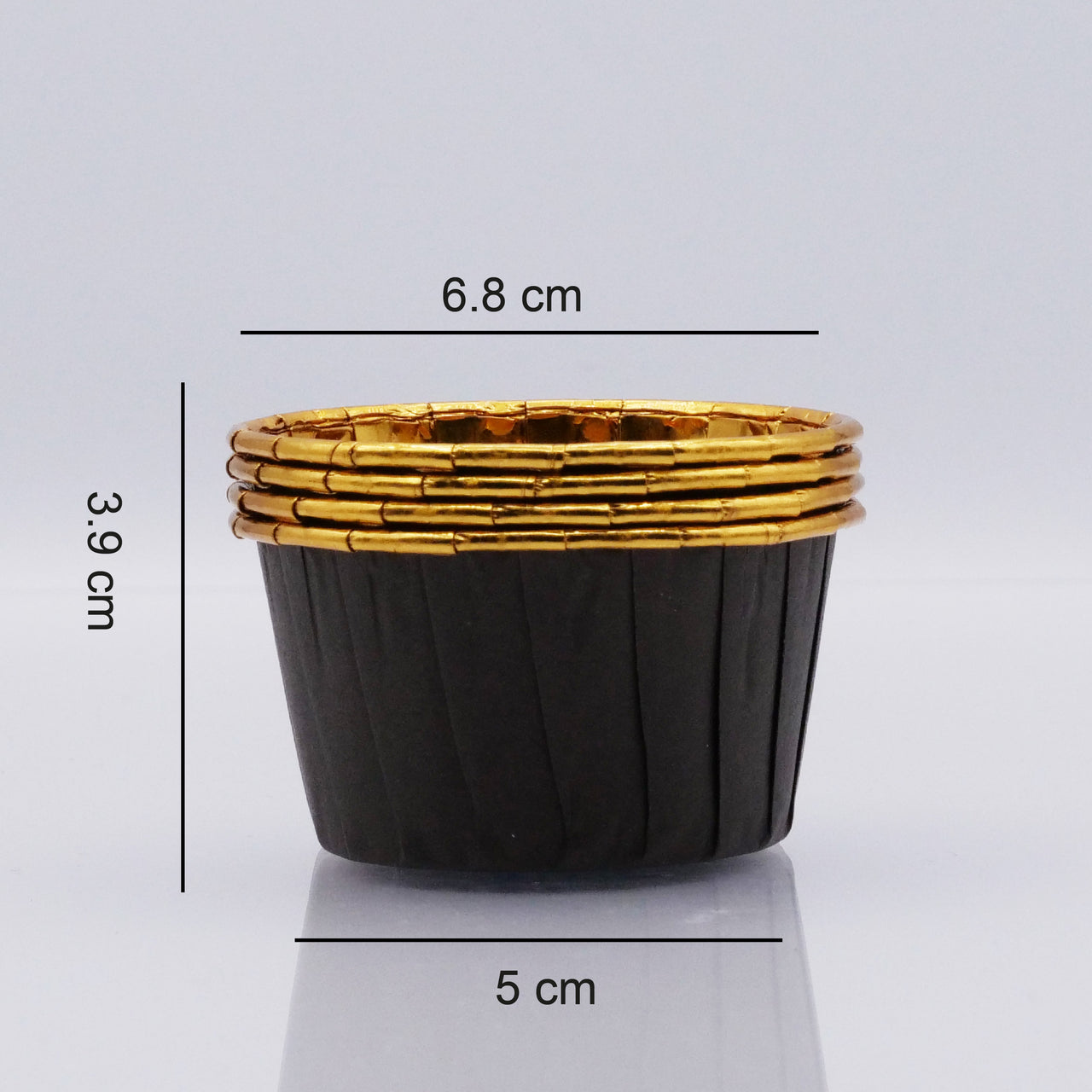 Cápsula Cupcake Castanha & Ouro - JustAddLove