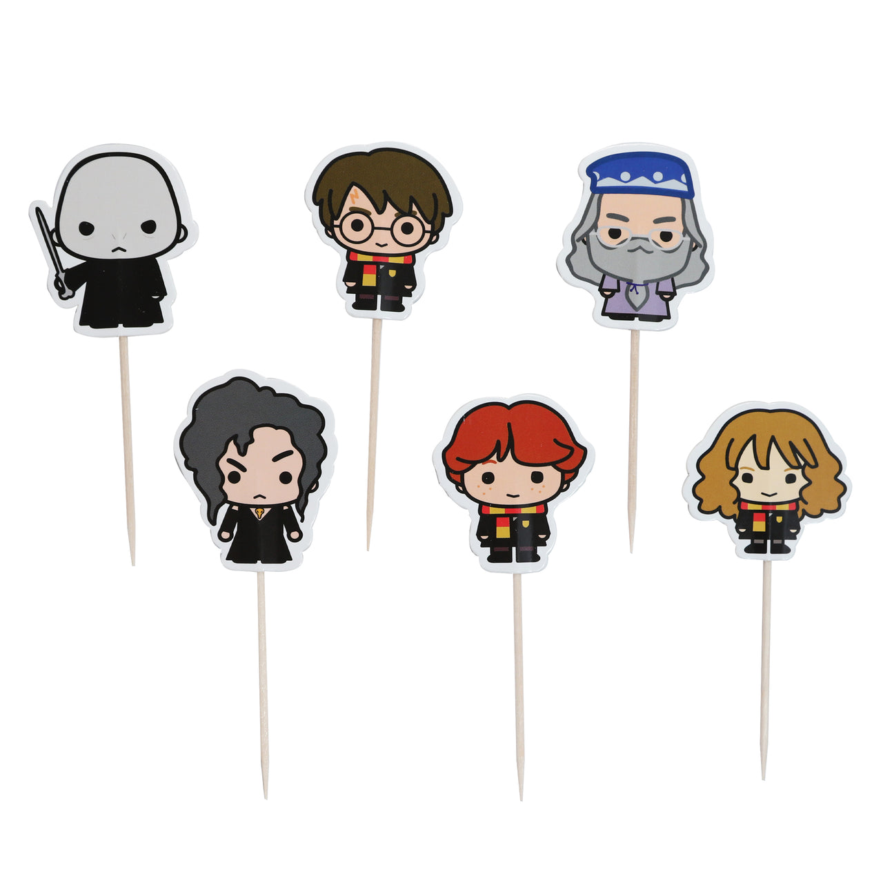 Kit Cápsula + Topper Cupcake Harry Potter Personagens - PME