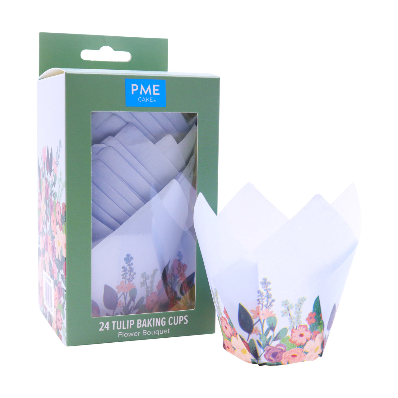 Tulipa Cupcake Flowers 24un - PME