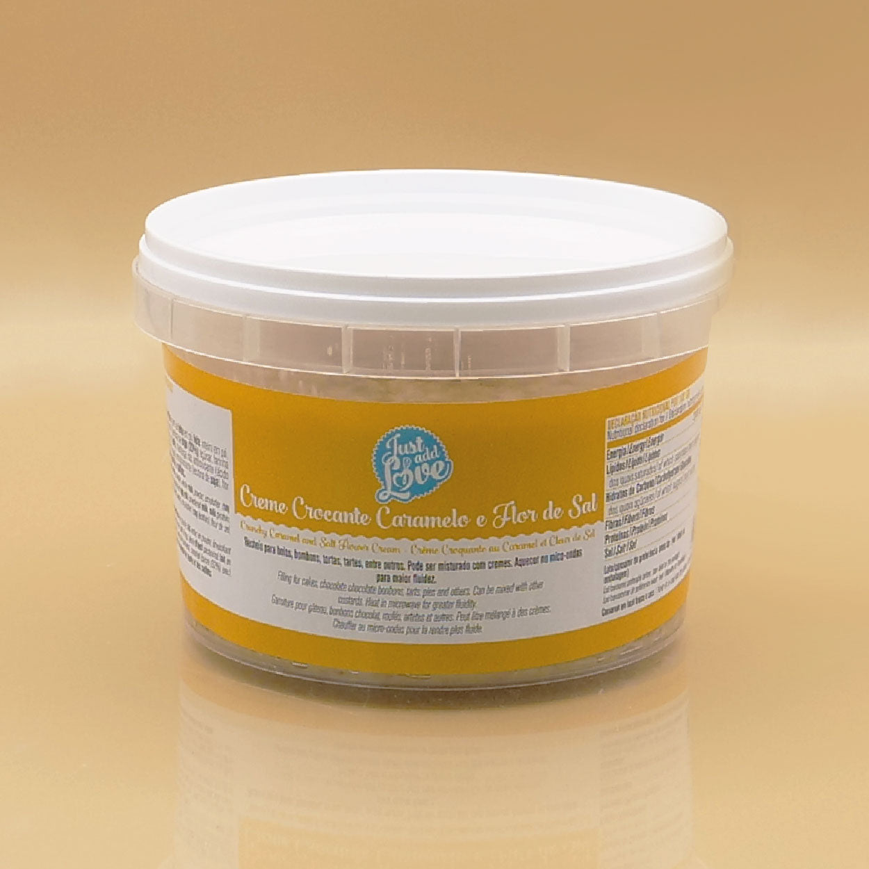 Creme Crocante Caramelo e Flor de Sal 500gr