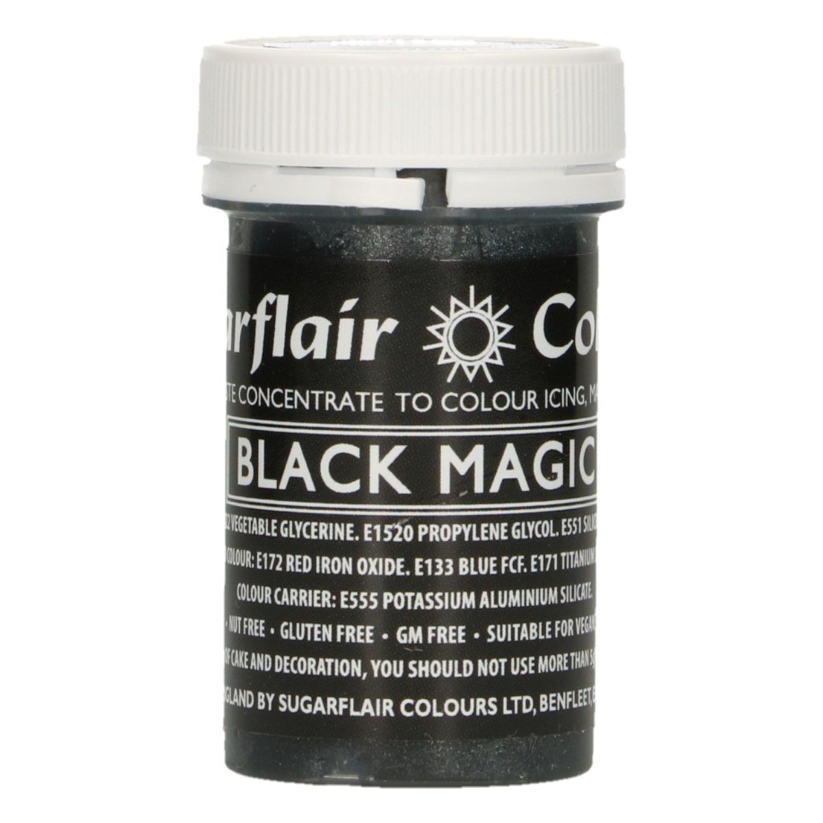 Corante em Gel Super Concentrao Black Magic - SugarFlair