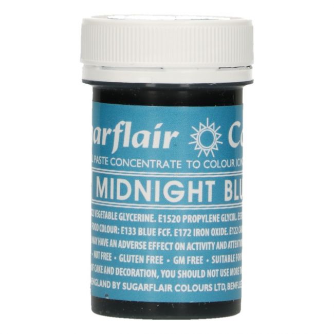 Corante em Gel Midnight Blue - SugarFlair