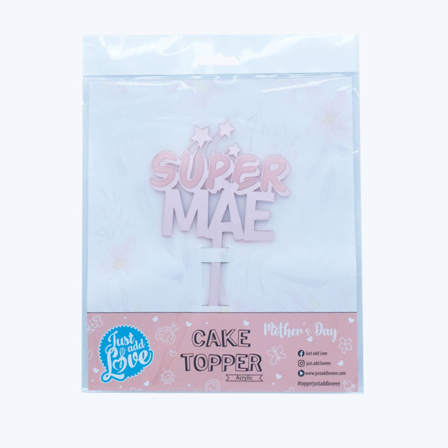 Topper Super Mãe