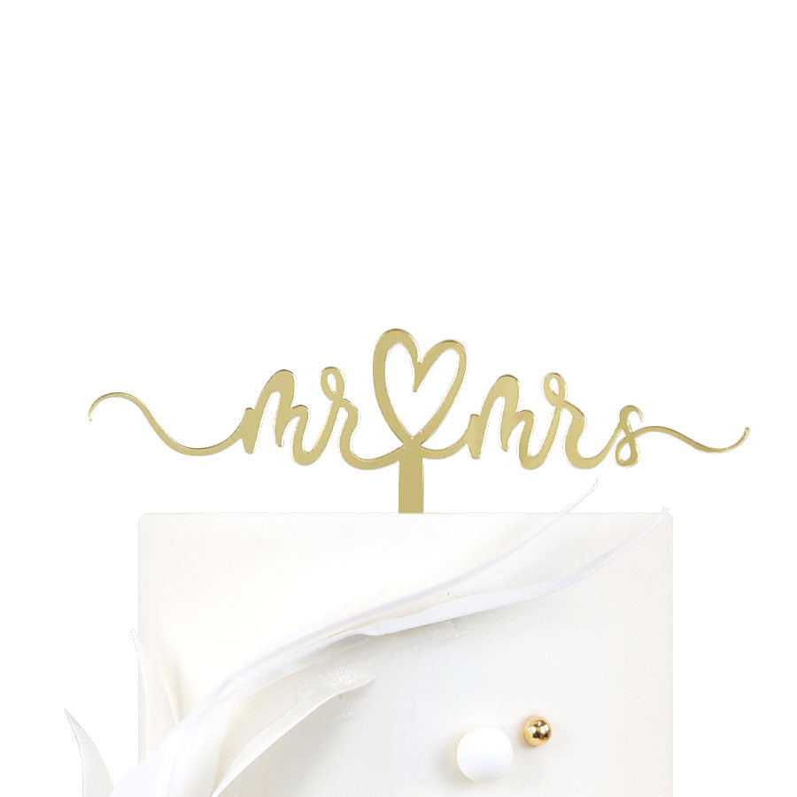 Topper Ouro Mr & Mrs