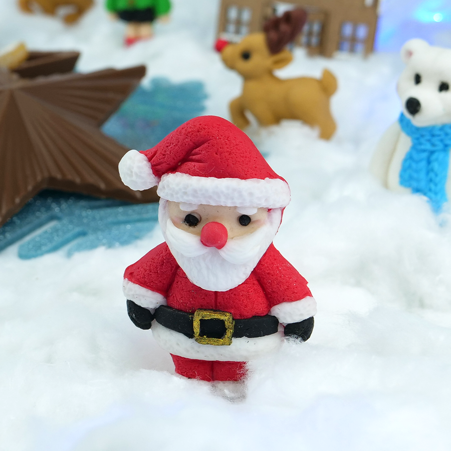 Molde Silicone Pai Natal