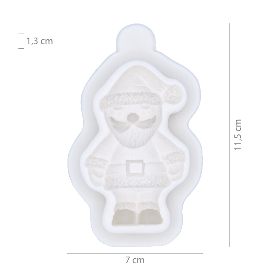 Molde Silicone Pai Natal