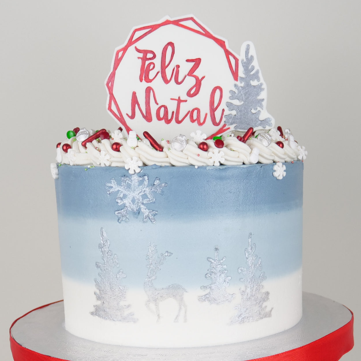 Marcador Stamp Natal - JustAddLove