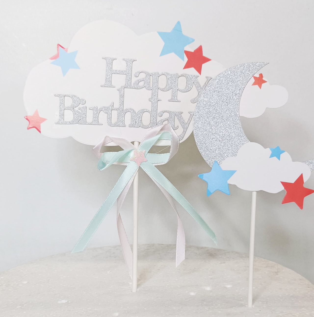 Topper Bolo Feliz Aniversário 19