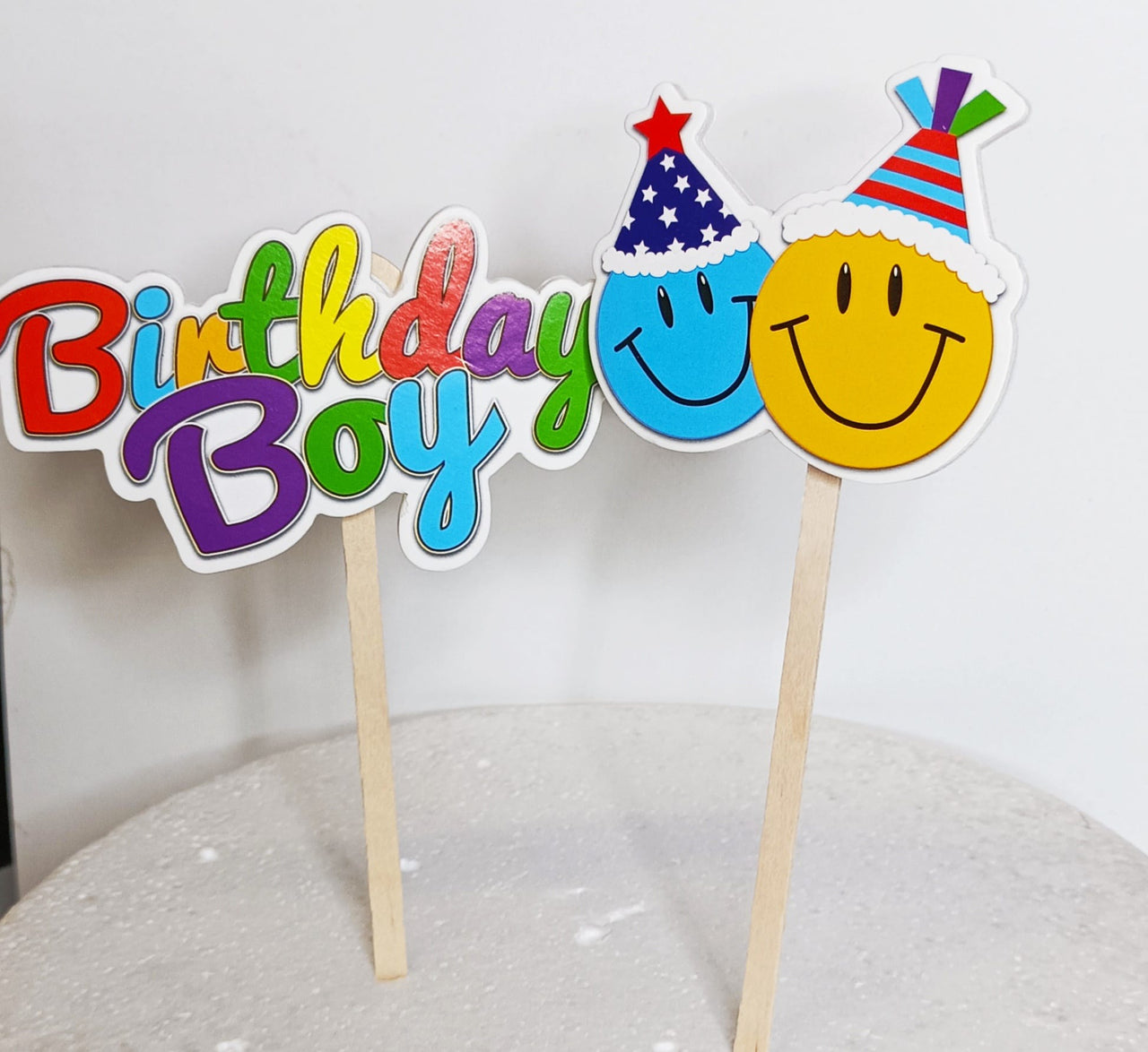 Topper Bolo Feliz Aniversário 21