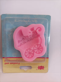 Thumbnail for Molde de Silicone Formato de Carrinho de Bebé