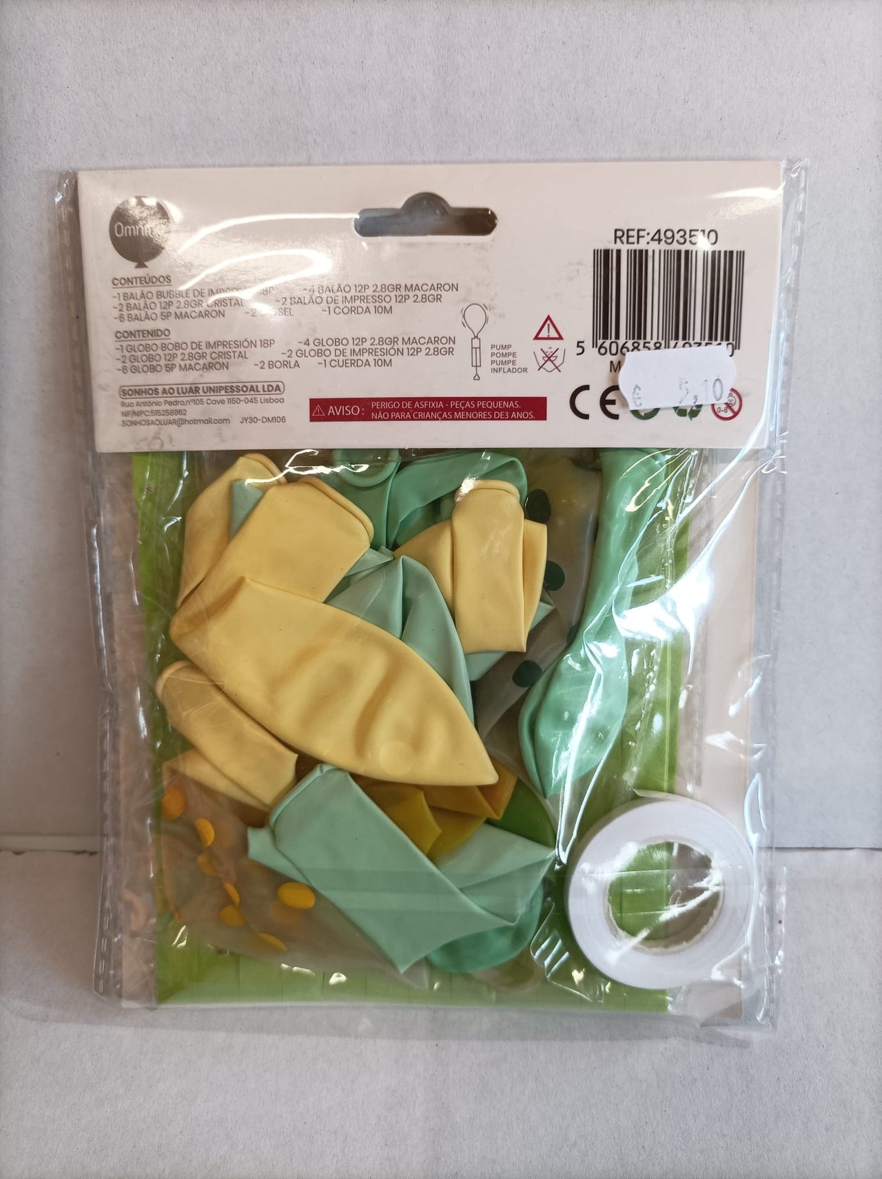 Kit de Balões - 15 pcs