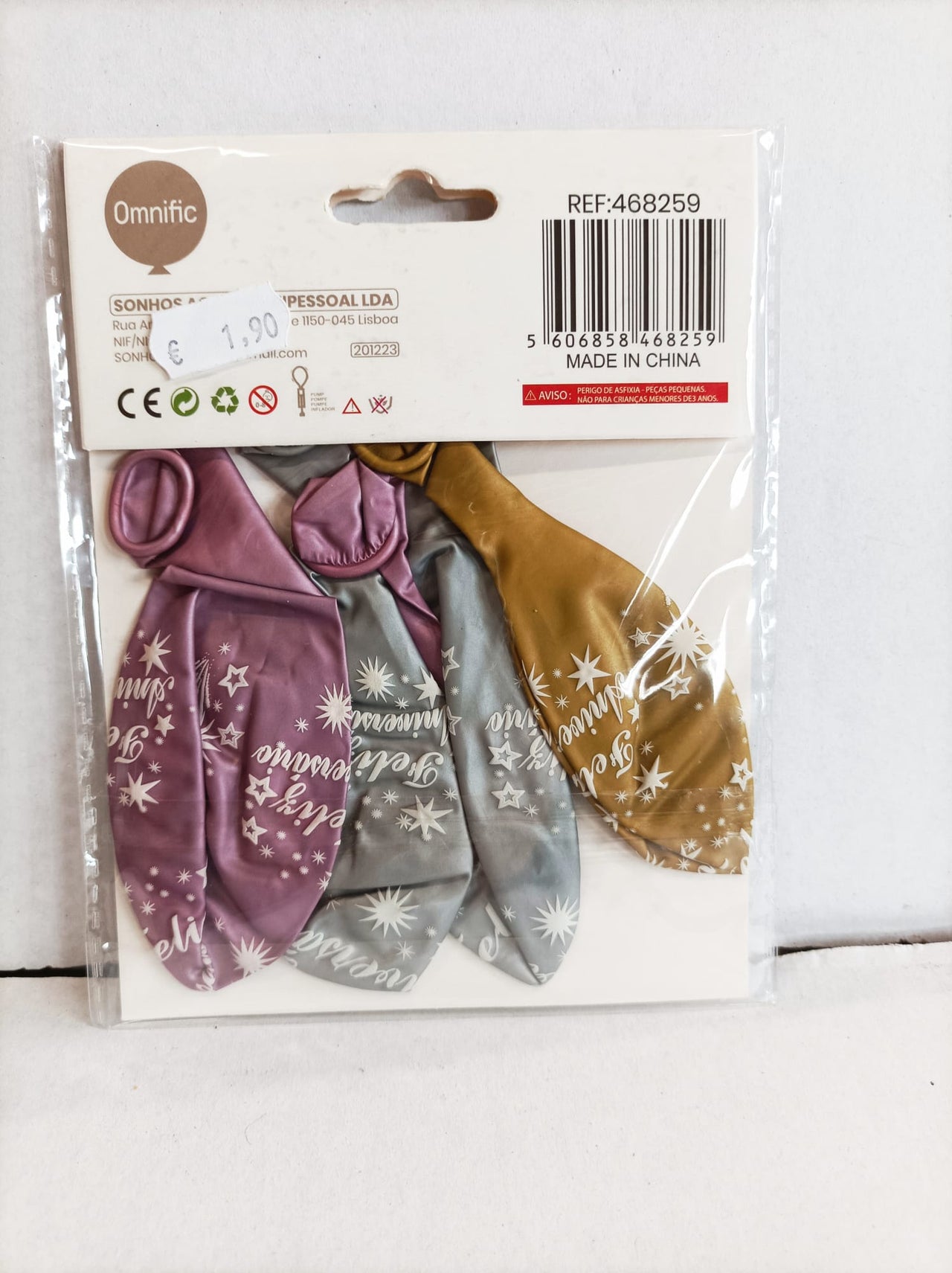 Kit Balões - Feliz Aniversário em Cores Sortidas