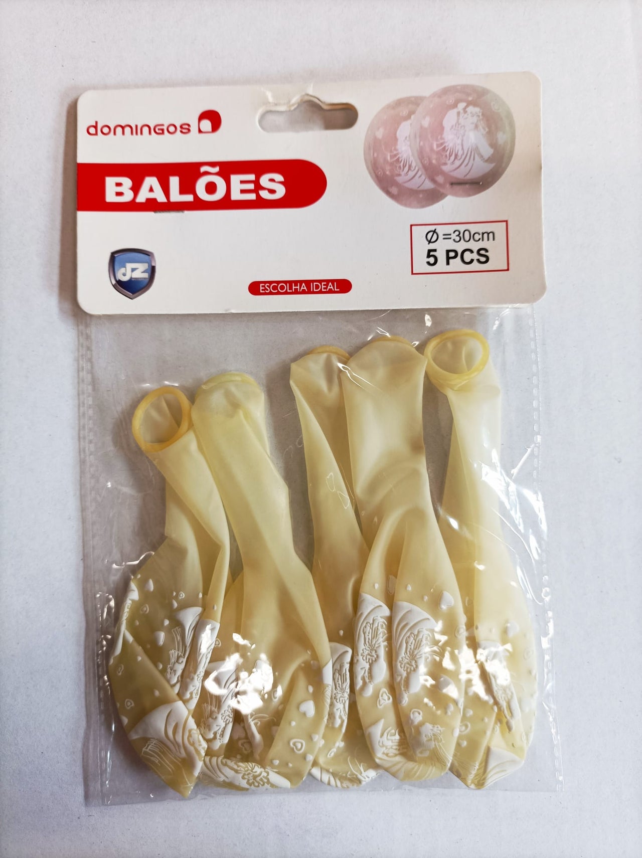 Kit Balão com Desenho Noivos - 5 pcs