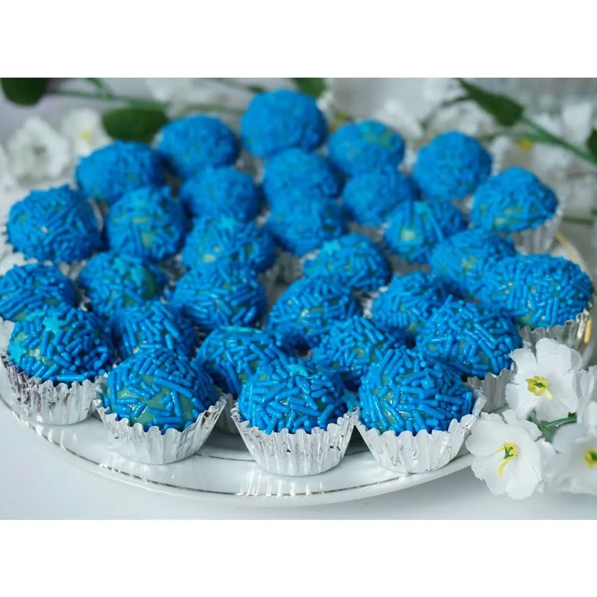 Granulado Crocante Azul 50g - Littlecakeshop