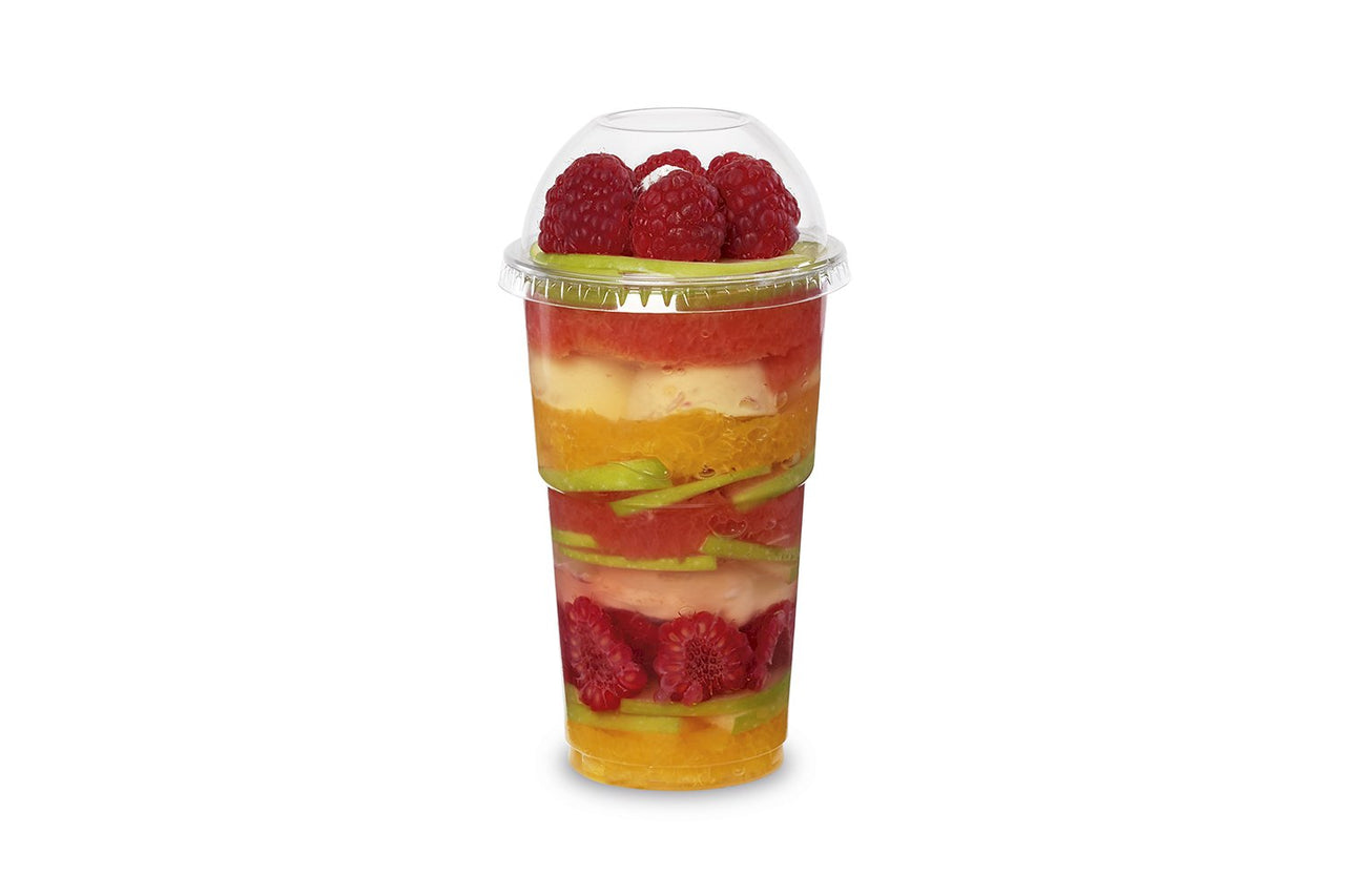 Kit Copo 250ml + Tampa Bolo de Pote - 50 Un