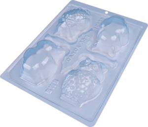Forma de Chocolate Especial 3 Partes - Morcego - BWB10510