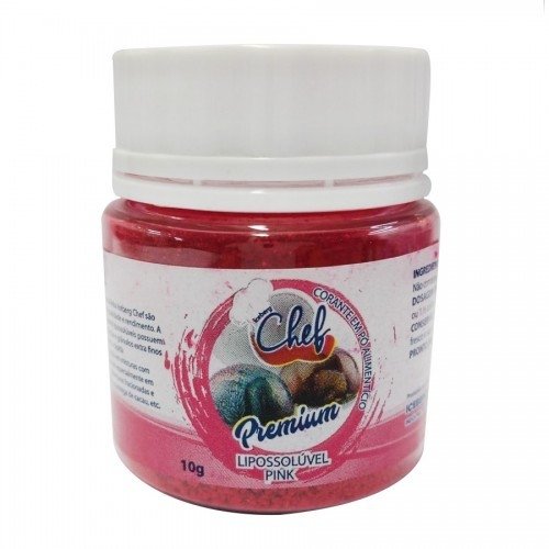 Corante Lipossoluvel Premium Pink 10g - Iceberg