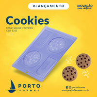 Thumbnail for Forma de Chocolate Especial 3 Partes - Cookies - PF1221