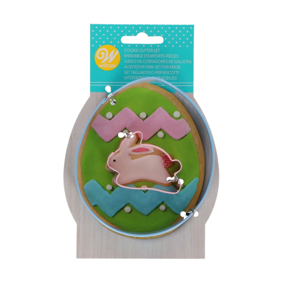 Conjunto Cortador Ovo com Coelho - Wilton